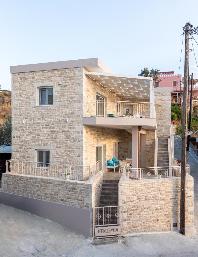 Efkosmias Apartments Pitsidia Luaran gambar